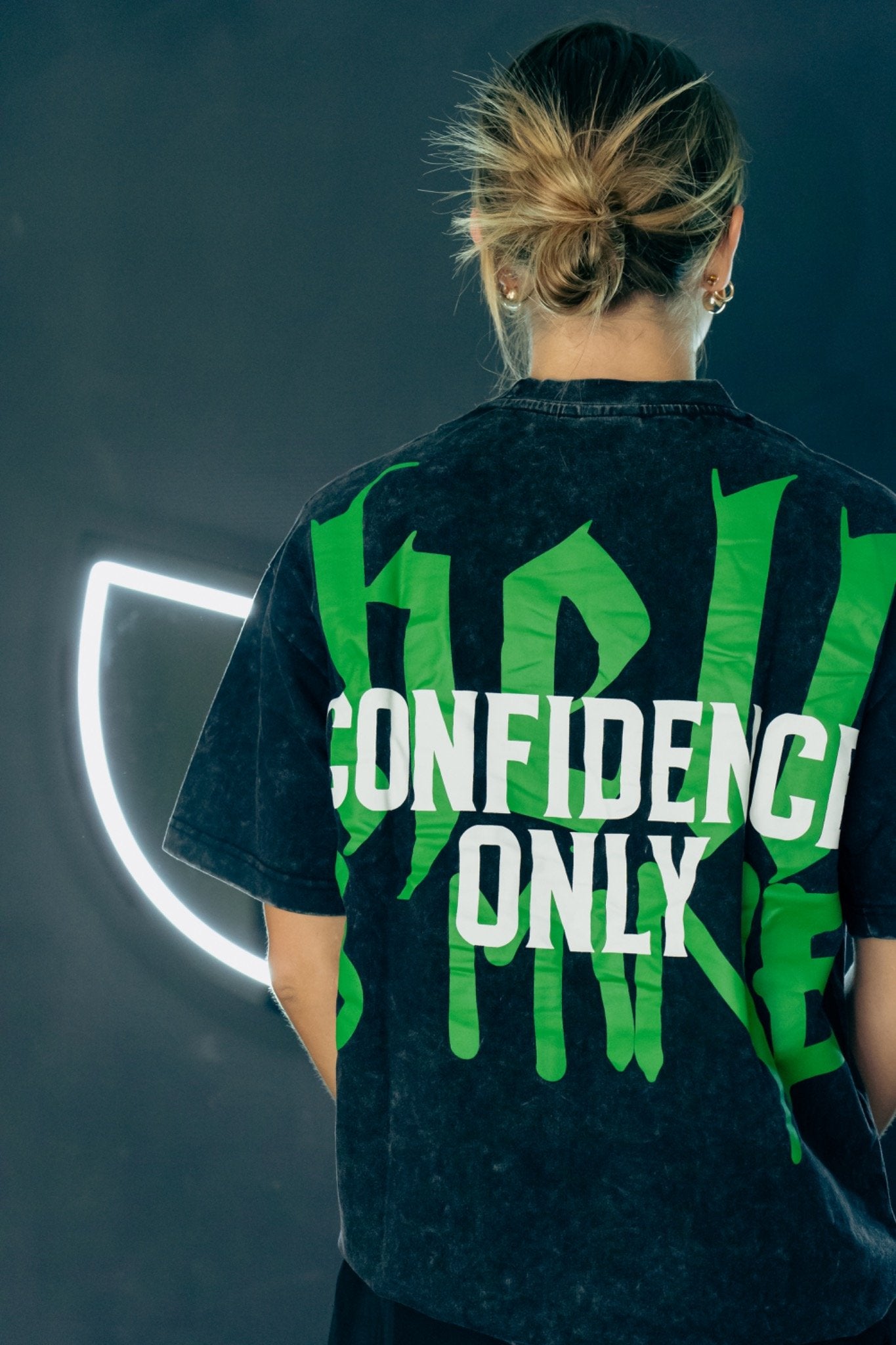 Tee-shirt Oversize Confidence Only™ Vert